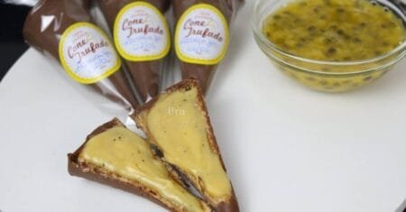 Cone Trufado de Maracujá: Receita Completa para Fazer e Vender