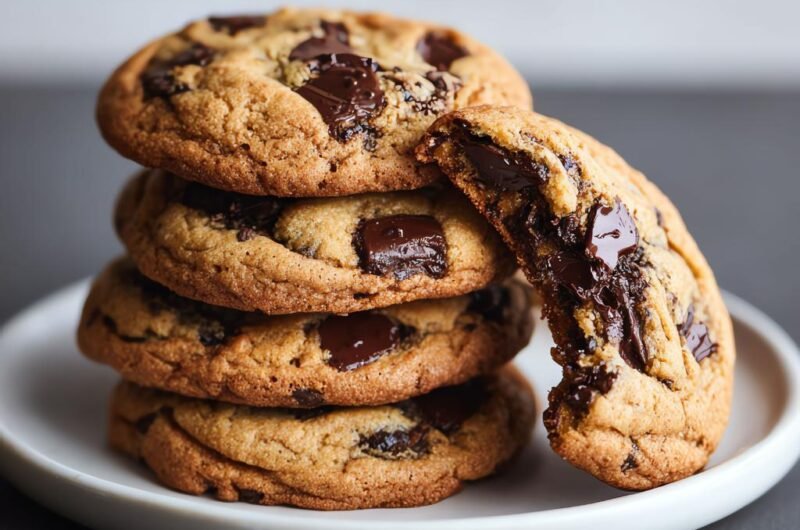 Cookie Americano com Blend de Chocolates (Técnica "Chewy")